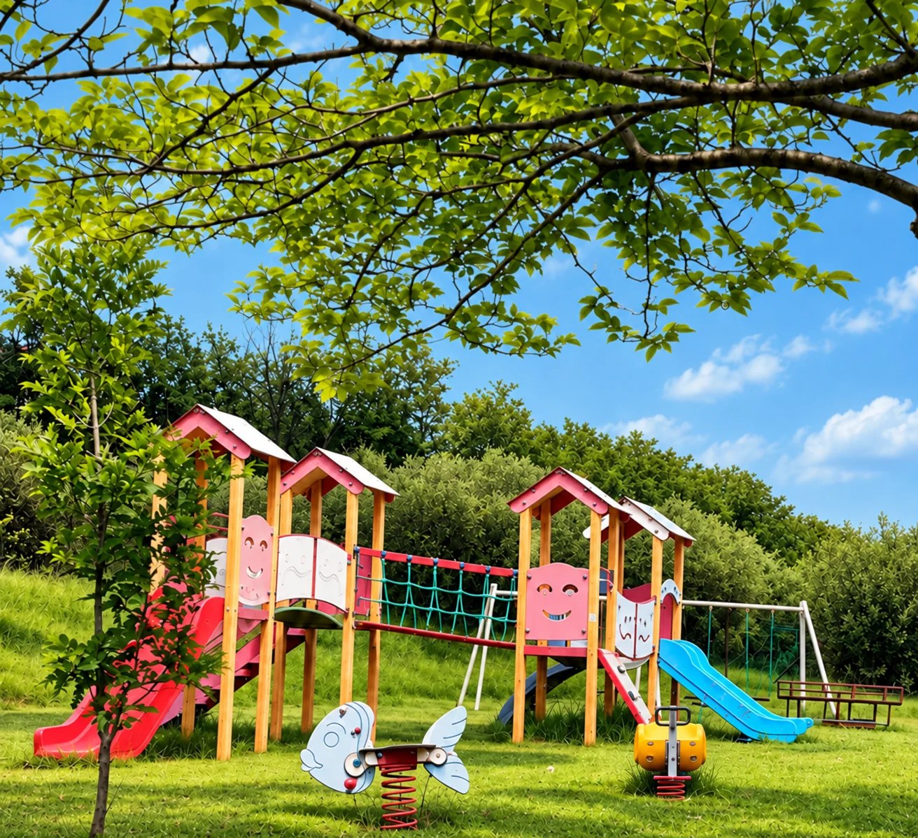 Area giochi del Parco La Rupe